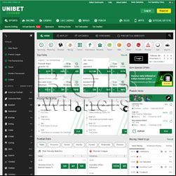Bookmaker Unibet