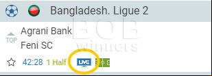 1xBet Streaming