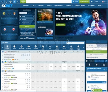 1xBet Website