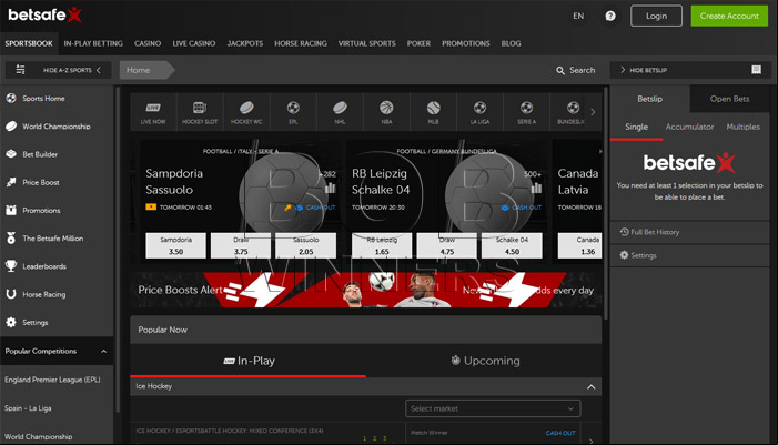 Betsafe Screenshot